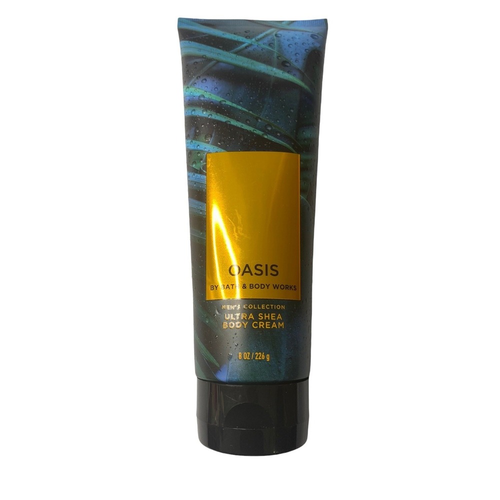 Bath and Body Works For Men Signature Ultra Shea Body Cream 8 fl oz  OASIS